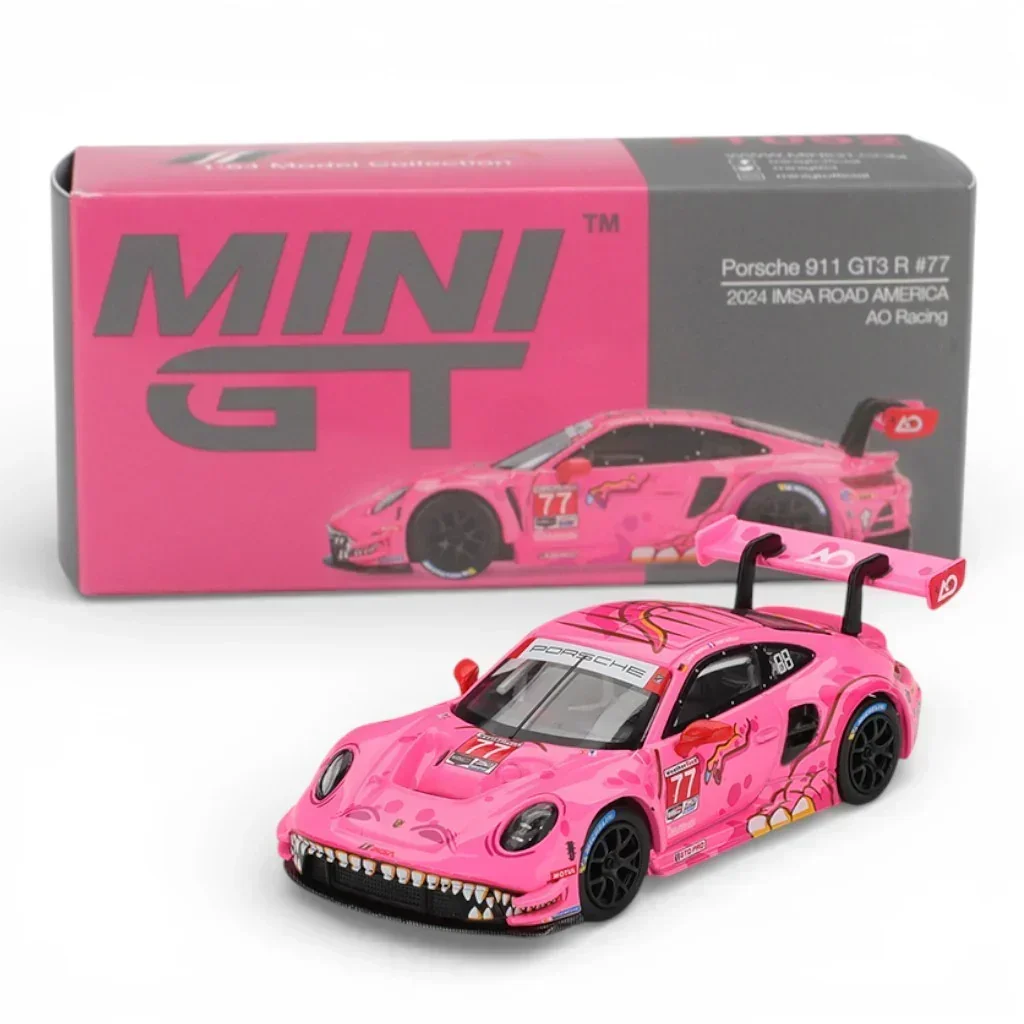 Porsche 911 GT3 R #77 AO Racing 2024 IMSA Road America